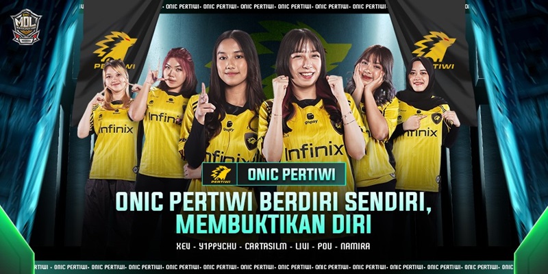 esports wanita, Mobile Legends, MLBB Women, ONIC Pertiwi, MDL ID Season 11, PB ESI, Timnas Esports