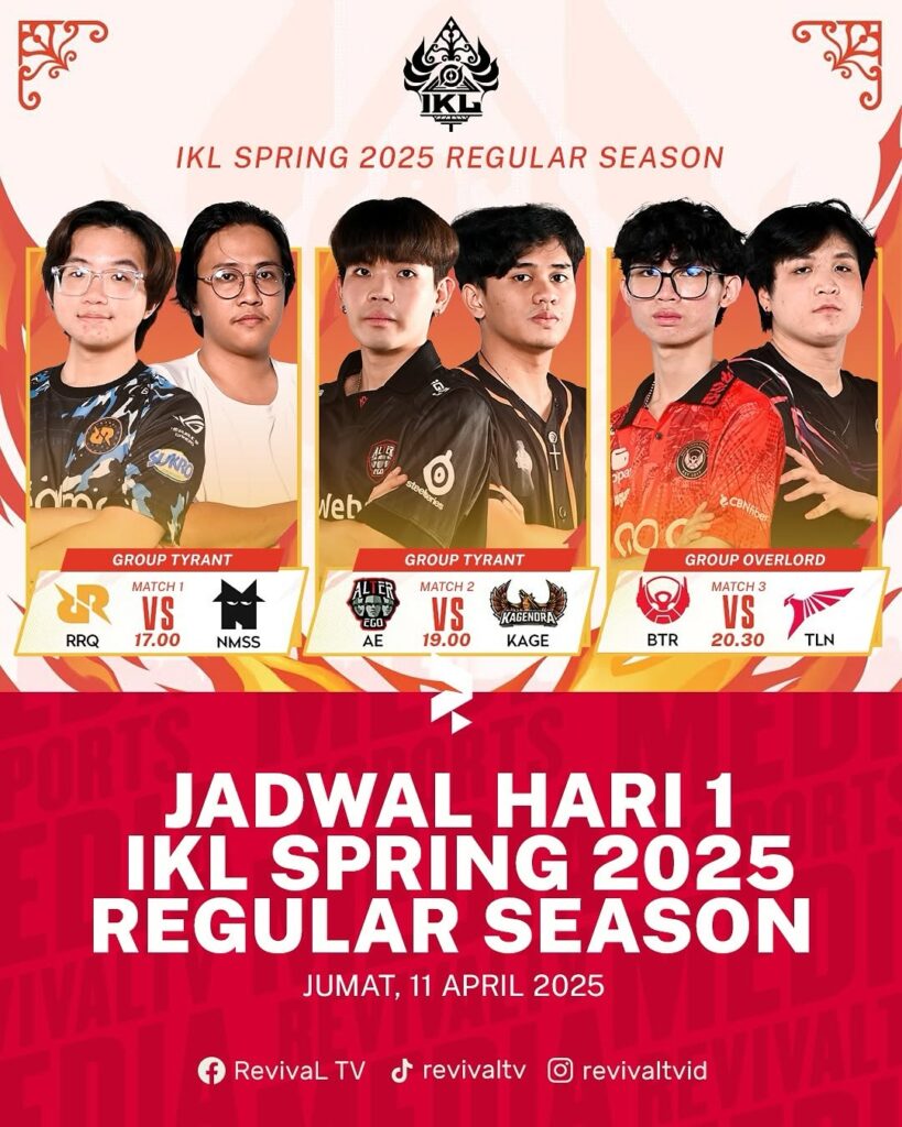 Hasil IKL Spring 2025: Teamfight Memukau, Kagendra Tundukkan Alter Ego Enma