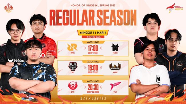 IKL Spring 2025: Bak "Surga Neraka", Beda Nasib Dominator dan ONIC Esports