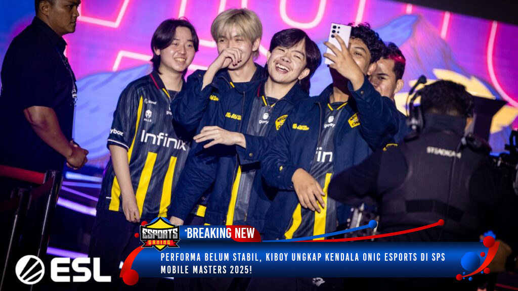 Performa Masih Belum Konsisten, Kiboy Beberkan Tantangan ONIC Esports di SPS Mobile Masters 2025!