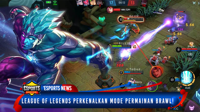 League of Legends Perkenalkan Mode Permainan Brawl: Pertarungan Cepat dan Intens di Arena Baru!