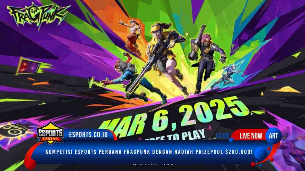 Kompetisi Esports Perdana FragPunk dengan Hadiah Prizepool $200.000!