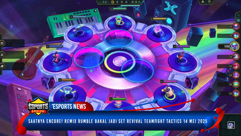 🎶 Encore Time! Remix Rumble Siap Balik Lagi ke Teamfight Tactics Mulai 14 Mei 2025