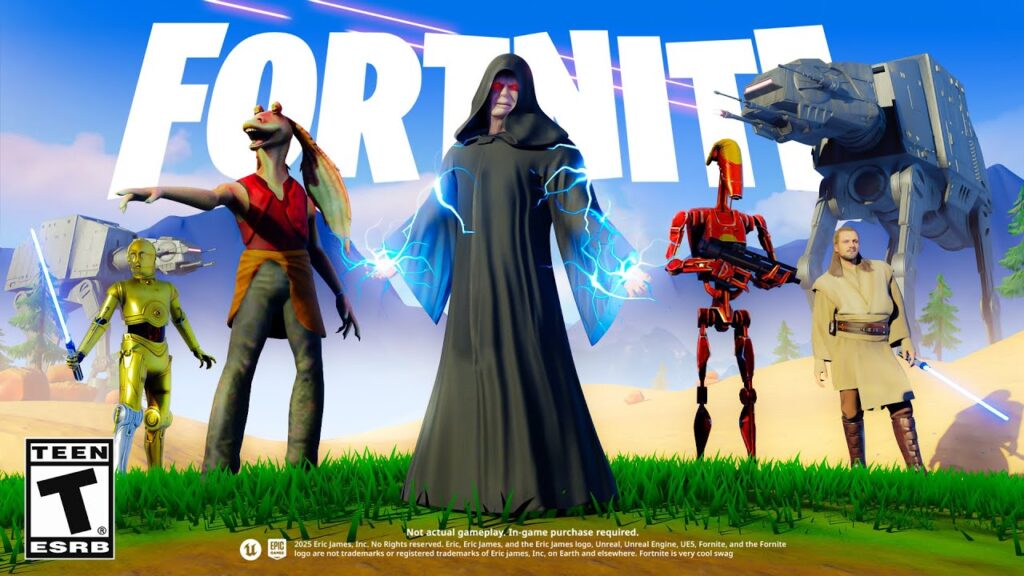 Fortnite Chapter 6 Season 3 Banjir Karakter Star Wars di Battle Pass