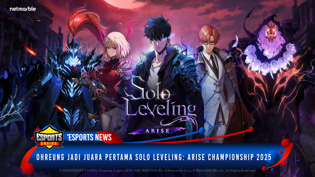 OhReung Jadi Juara Pertama Solo Leveling: ARISE Championship 2025