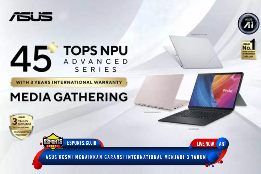 garansi ASUS Zenbook 3tahun