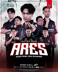 Skuad Baru Alter Ego Ares di PMSL SEA Summer 2025: Bersatunya Para Jawara PUBG Mobile!
