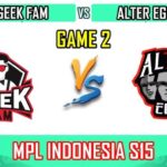 Geek Fam sukses kalahkan Alter Ego 2-0 di MPL ID S15 Week 6. Strategi Kimmy dari Alter Ego gagal total melawan Harith dan Granger. Simak analisa lengkap dan prediksi meta terbaru di sini!