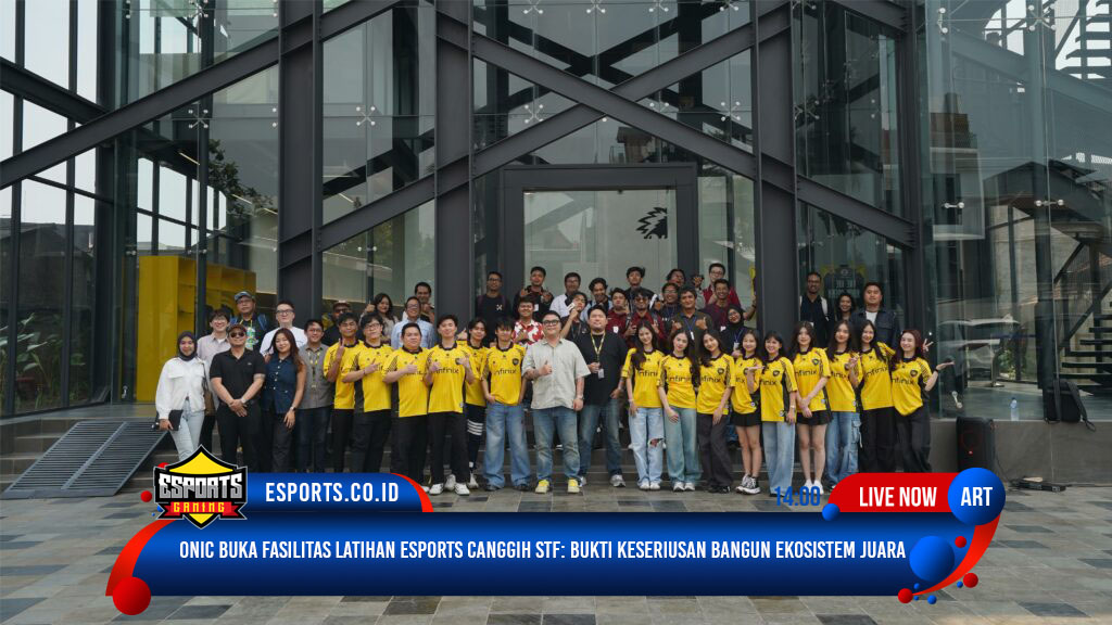 ONIC Buka Fasilitas Latihan Esports Canggih STF: Bukti Keseriusan Bangun Ekosistem Juara