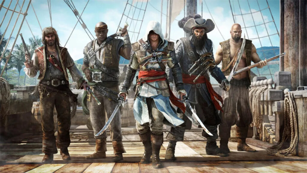 Assassin’s Creed Black Flag Remake concept art kapal bajak laut