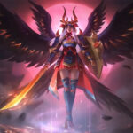 Revamp Freya Mobile Legends dengan armor dan sayap emas