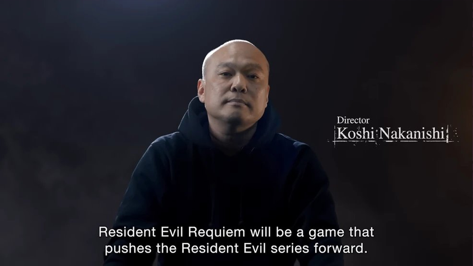 Director Resident Evil Requiem Koshi Nakanishi