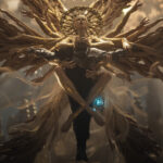 karakter Lords of the Fallen II dengan armor perak